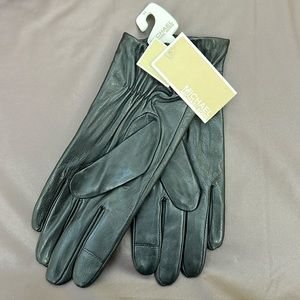 NWT Michael by Michael Kors Leather Gloves
